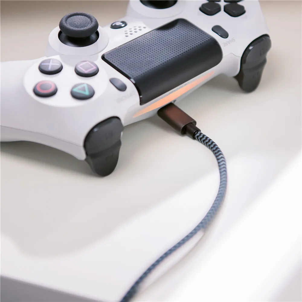RAMPOW 5 V/2.4A Micro USB кабель для samsung S7/S6 QC3.0 быстрой зарядки Xiaomi Redmi Плетеный usb-кабель Honor
