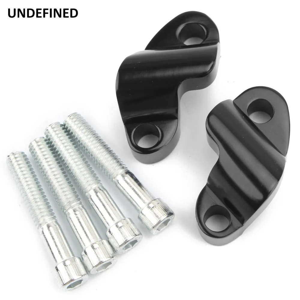 " Мотоцикл Руль Riser Kit Алюминий 1" бар повысить блок расширения Комплект для Harley Sportster XL1200X XL1200XS 48 2010
