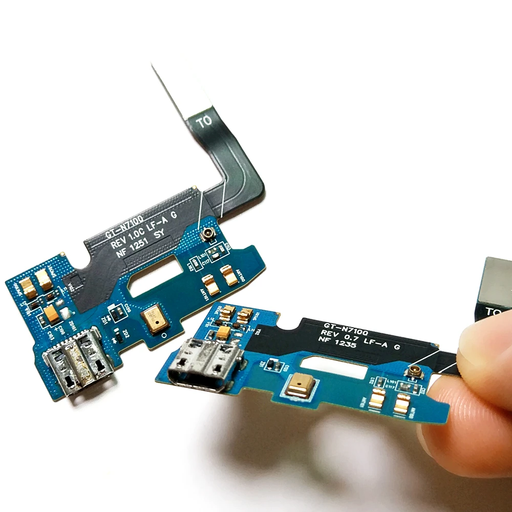 USB док-станция для зарядки с гибким кабелем Samsung Galaxy Note 2 N7100 зарядное устройство