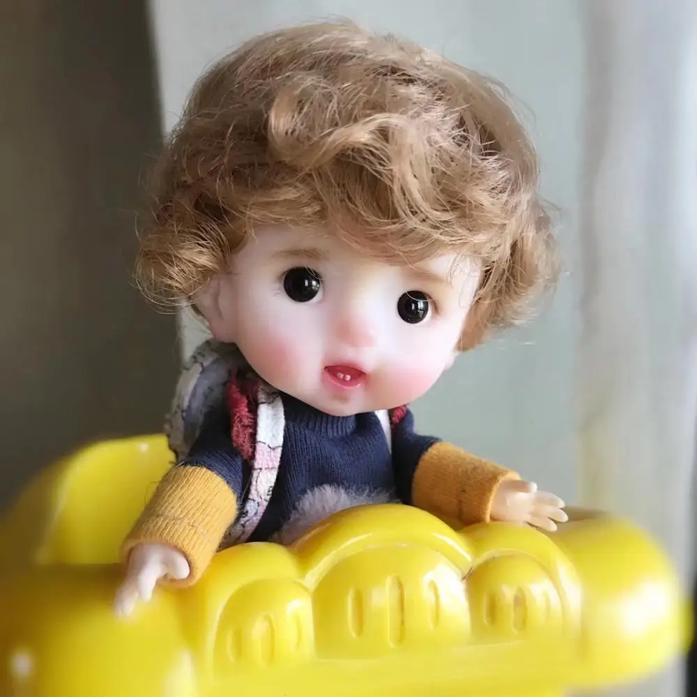 Голова куклы OB11 1/8 BJD голова OB сделай сам полимерная глина