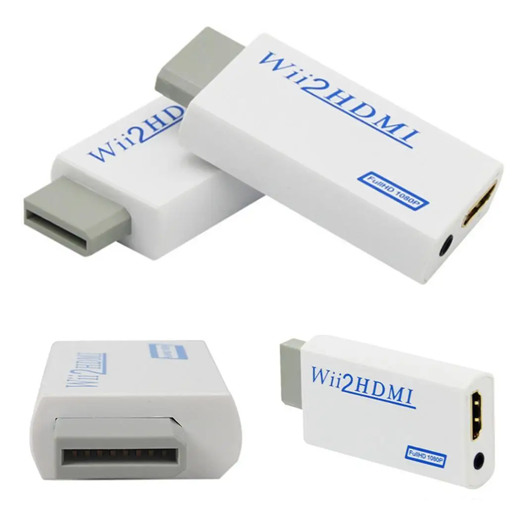 Мультимедийный интерфейс WII в высокой четкости &lt2W 480i 480 p 576i конвертер Выход HD