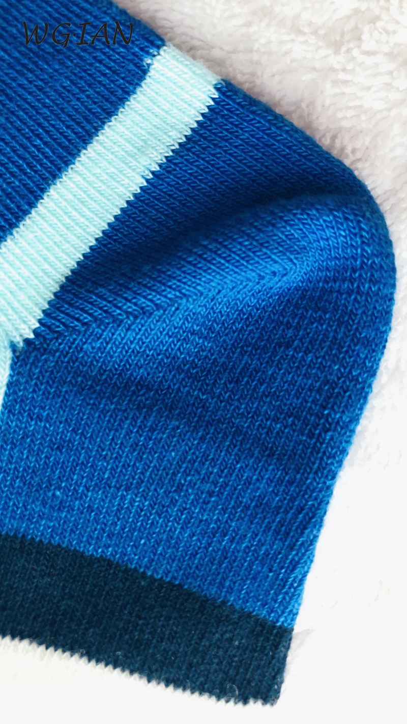 Женские носки из хлопка в полоску Happy Socks