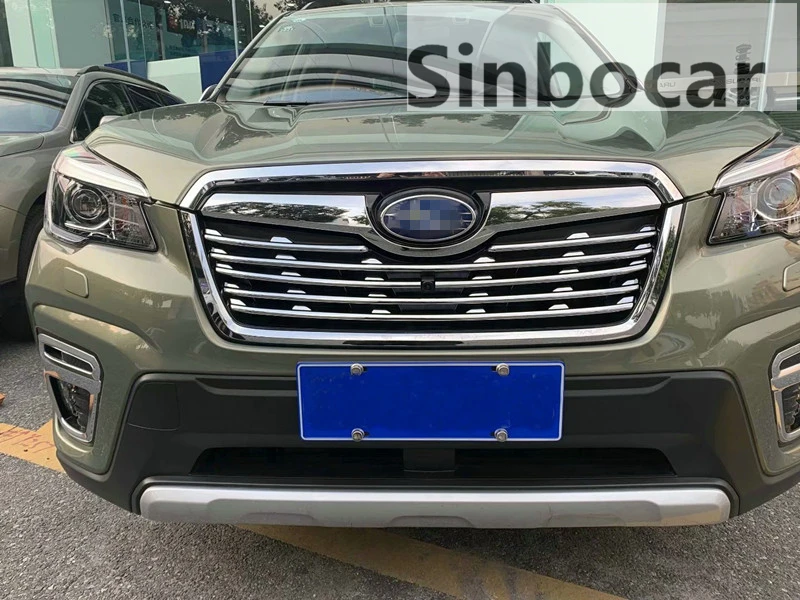 Передняя решетка радиатора из АБС-пластика 7 шт. для Subaru Forester SK 2019 | Автомобили и
