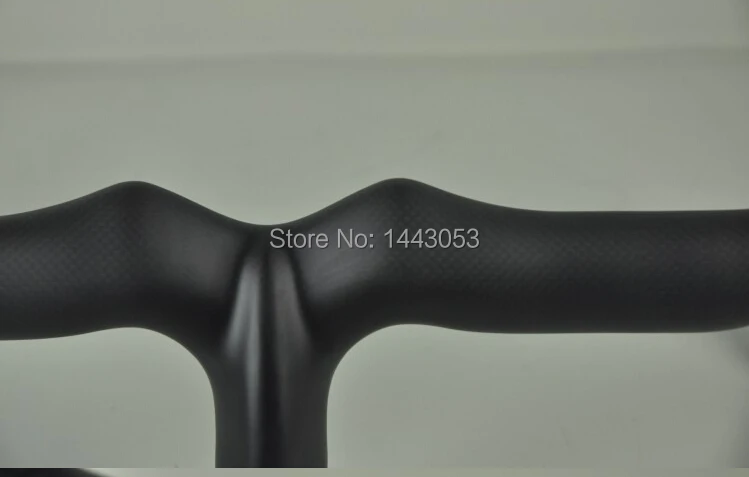 Скидка Полностью из углеродного волокна, интегрированный руль, дорожный велосипед 3K, узор из углеродного волокна, изогнутые части велосипеда