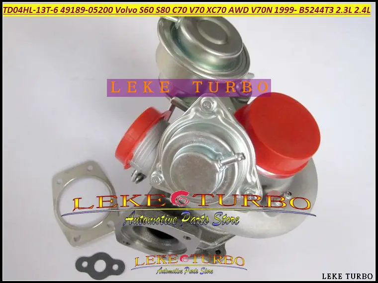 Турбо TD04HL 13T 49189 05202 8658098 8602396 для VOLVO S60 S80 C70 V70 XC70 AWD V70N B5244T3 2.3L 2.4L 240HP|turbo turbo turbo|turbo