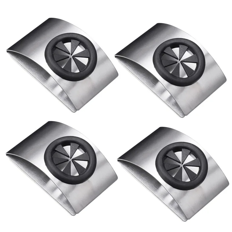 4 PCS Rubber Hook Крепкий самоклеющийся тройной держатель для полотенец вешалка для полотенец из нержавеющей стали крючок Eruopan аксессуары для ванной комнаты настенная вешалка для шляп крючок - Цвет: 4 PCS Rubber Hook