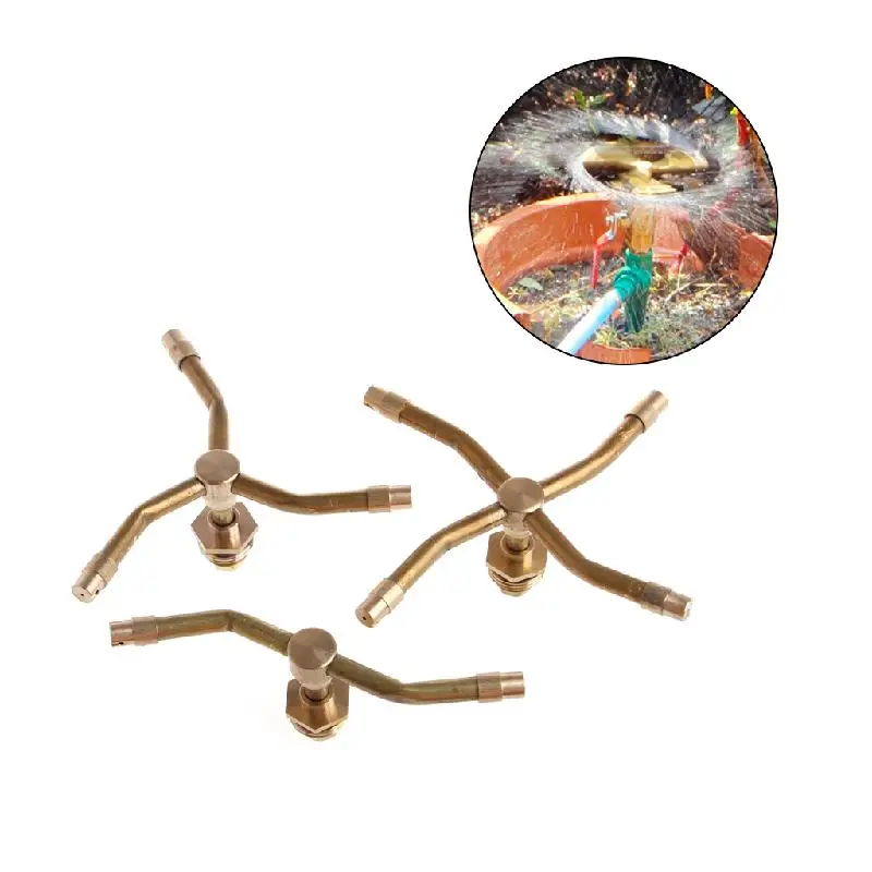 Садовый распылитель 1/2 &quot роторный латунный оросительный фонтан для полива|sprinkler