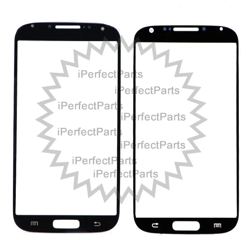 Для SAMSUNG Galaxy S4 i9500 i9505 Передняя стеклянная линза сенсорная панель внешняя крышка
