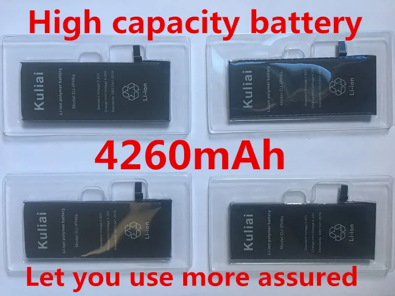 4260mAh полимерные батареи Замена для Apple iPhone 6sp батарея 6s 6p 7p подарочные инструменты