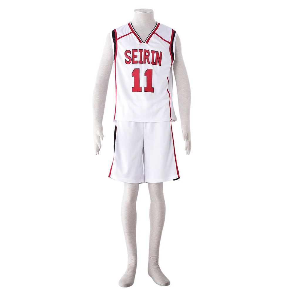 

Brdwn Kuroko no Basuke унисекс Seirin Kagami Taiga Kuroko Tetsuya NO.10 NO.11 Косплей баскетбольная форма костюм