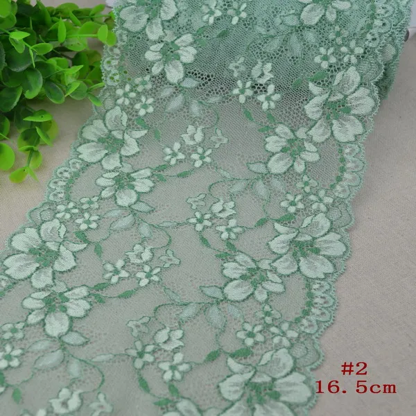 5 Ярдов Пион Упругой Кружевной Отделкой DIY Аксессуары Для Одежды Швейные