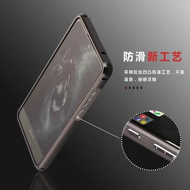 Чехол для SHARP AQUOS S2 металлический алюминиевый бампер+ матовый Гибридный чехол из углеродного волокна 2 в 1 противоударный чехол для задней панели