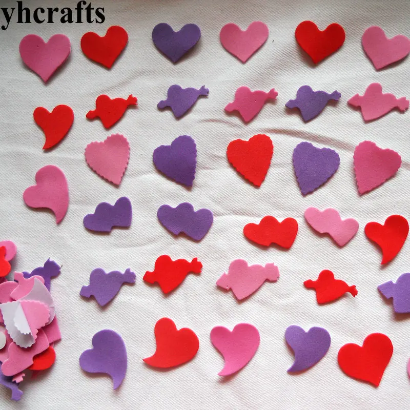 200PCS pink red 1 пакетов/лот, смешанные цвета 0-9 Количество поролоновые наклейки детские игрушки набор для скрапбукинга. Раннее образование DIY Детский сад ремесло ручной работы - Цвет: 200PCS pink red