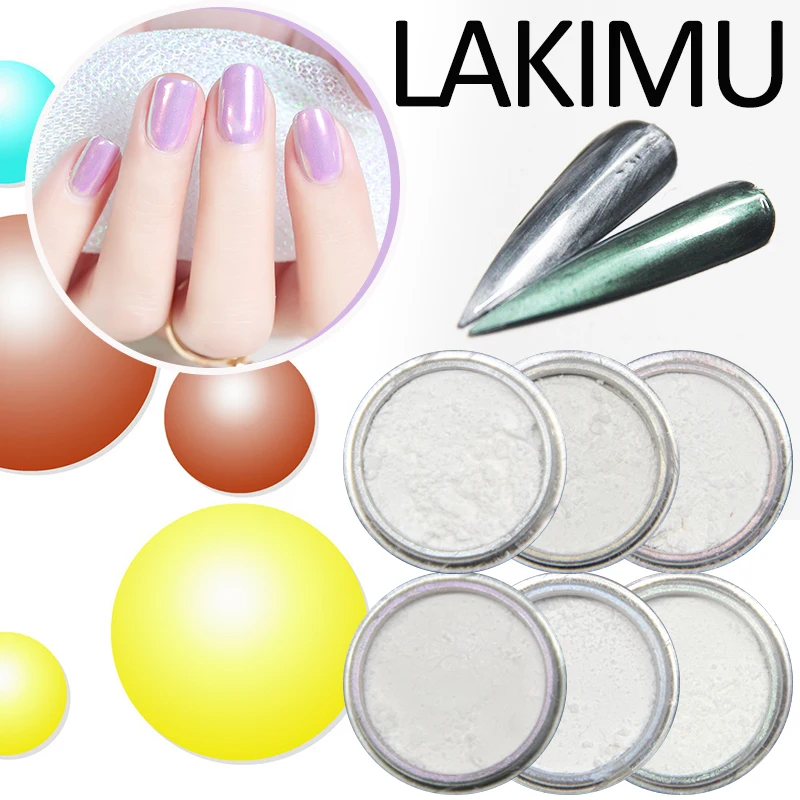 LAKIMU 5 г зеркальный пигмент для дизайна ногтей Сияющий хромовый порошок УФ Led