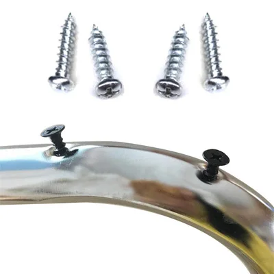 M4 screw 10pcs 4 шт./лот пластиковые ножки для офисных стульев колодки Чехлы бампер демпфер табурет ноги анти-передний наклон u-типа труба мат 22 мм стальная труба зажим - Цвет: M4 screw 10pcs