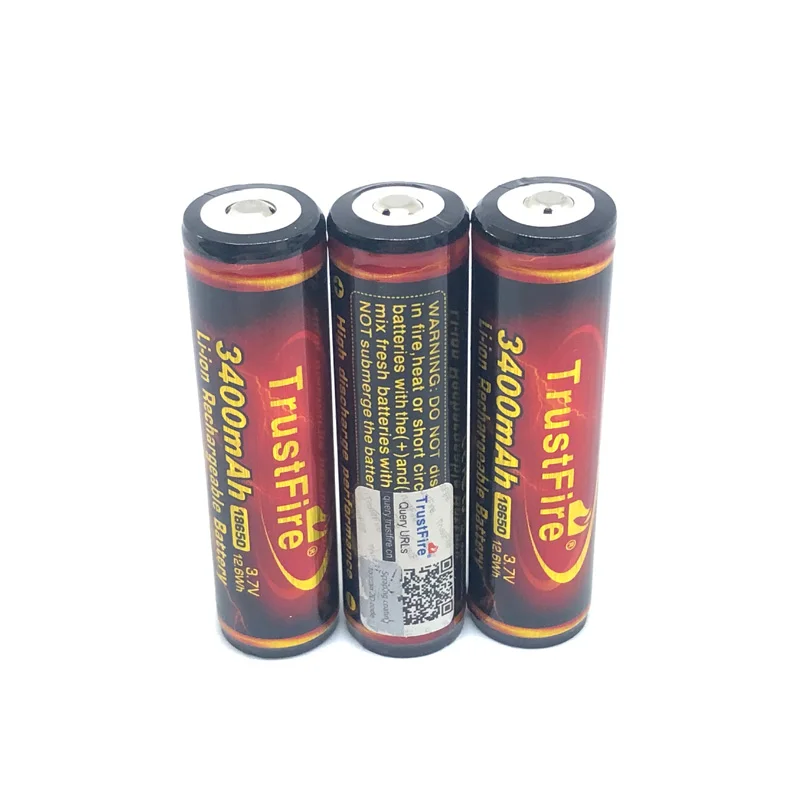TrustFire 18650 3 7 V 3400mAh литиевая батарея перезаряжаемые PCB защитные батареи для