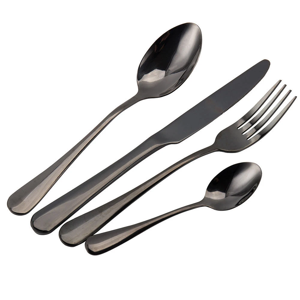 4 шт./компл. набор столовых приборов ужин Ножи ложка вилка столовый прибор