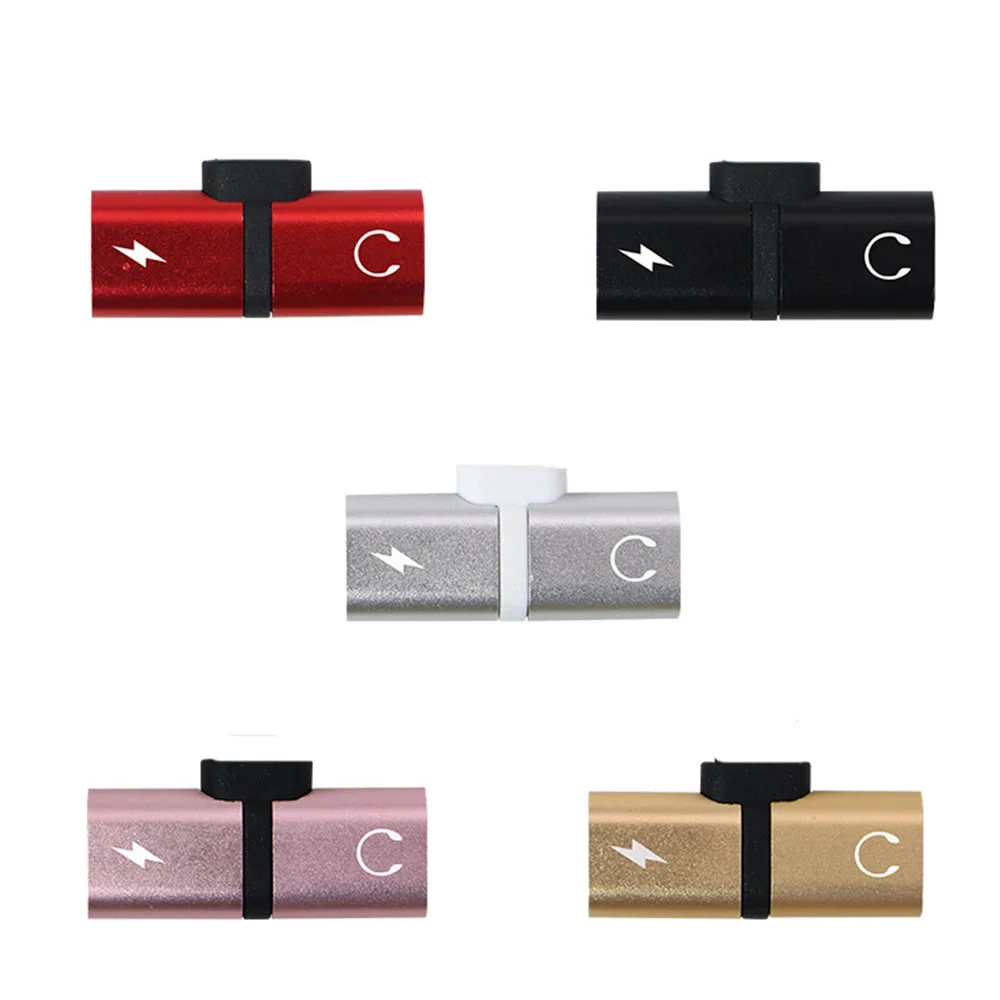 Для iphone 7 аудио адаптер сплиттер двойной разъем для наушников зарядка/Аудио/вызов