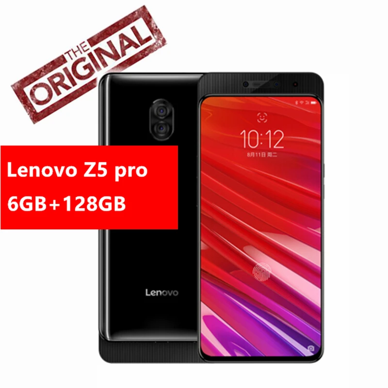 Lenovo Z5 Pro 6 ГБ 128 Snapdragon 710 Android 8 1 ZUI 10 4G LTF 39 дюйма экран отпечаток пальца 4 камеры 3350 мАч