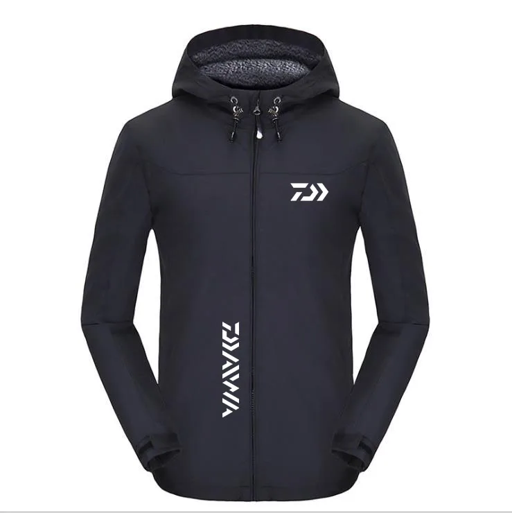 2019 DAIWA рыболовные куртки осень зима флисовые толстые теплые водонепроницаемые