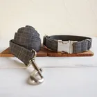 Ошейник для собак в клетку, с набором свинцовых регулируемых ошейников