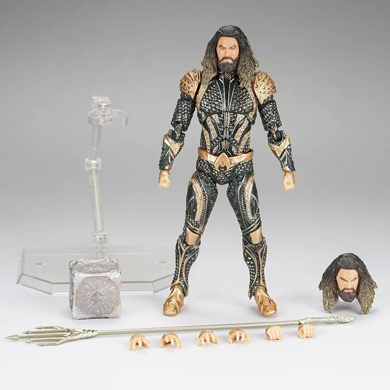 Новинка DC Лига Справедливости Супер герой Aquaman Mafex фильм ПВХ фигурка игрушки
