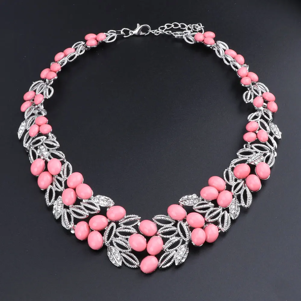 Новый индийский модный Свадебный комплект ювелирных изделий золотого цвета