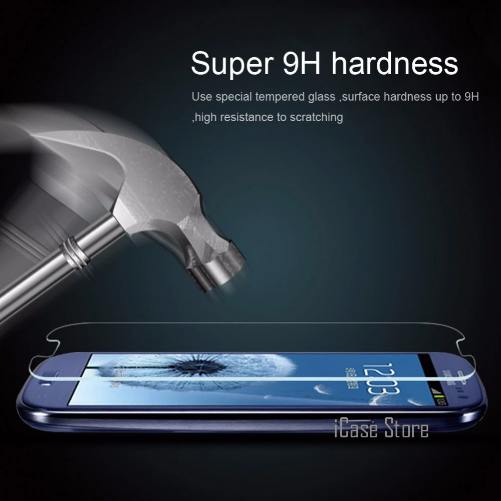 9H Закаленное стекло Защитная пленка для экрана samsung Galaxy S3 S 3 Чехол i8190 III мини I8190N