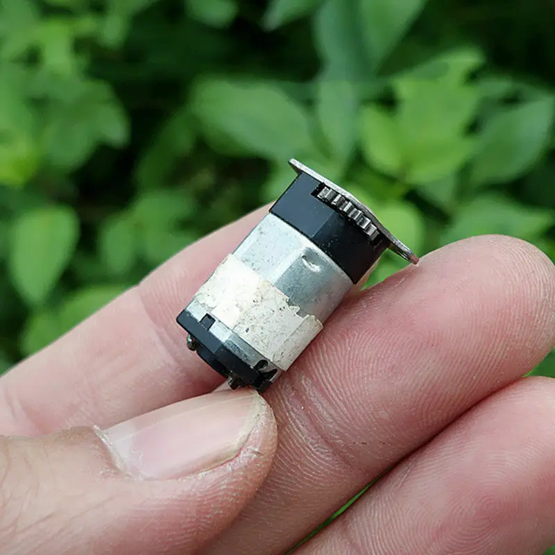 DC 3V 3 7 V 92RPM Micro Mini N20 полностью металлический мотор-редуктор коробка передач