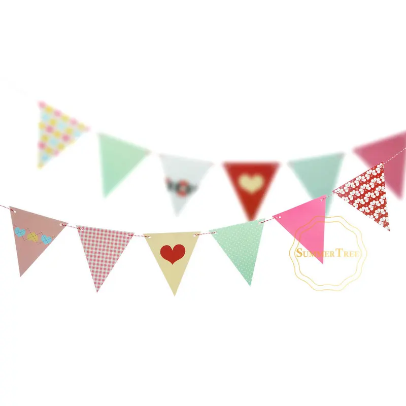 Фестиваль треугольный флаг Вымпел гирлянда баннеры флаги для детей маленьких