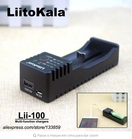 Liitokala lii-100 1.2 v 3.7 3.2 3.85 aa / aaa 18650 18350 26650 10440 14500 16340 25500 NiMH lithium battery smart charger | Электроника