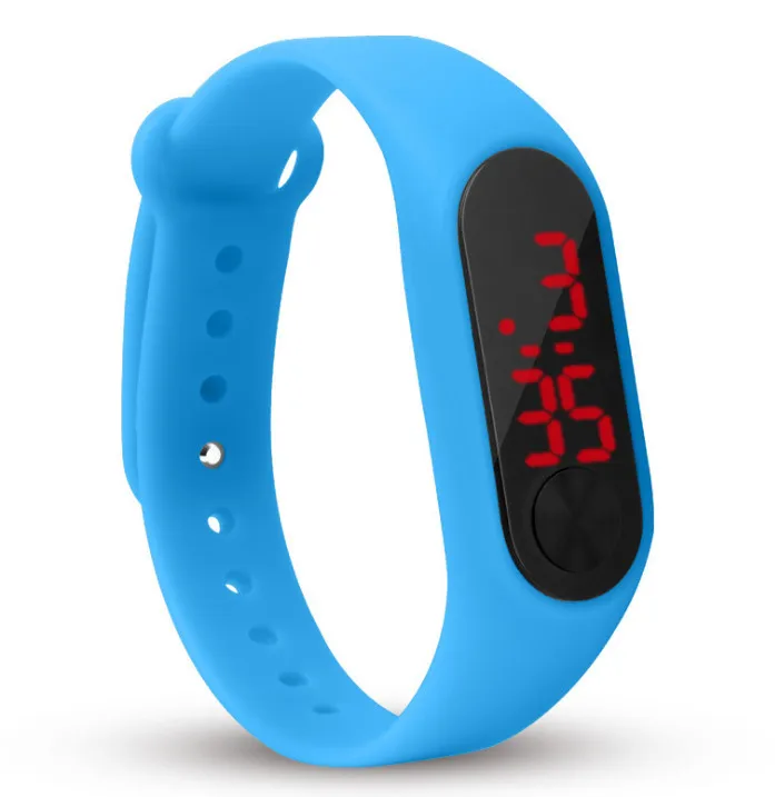

Fashion LED Watch Boys Girls Kids Children Students Sport Digital Watch New Mens Womens Touch Screen Silicone Running Watches