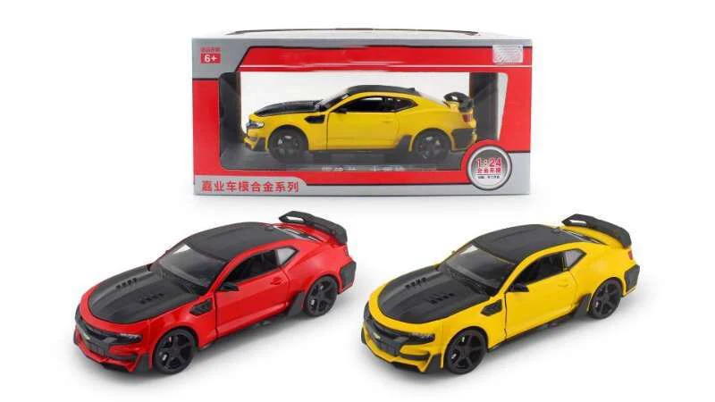 1/24 Diecasts& игрушечный транспорт Chevrolet Camaro Континентальная модель автомобиля коллекция автомобилей игрушки для мальчика Детский подарок brinquedos