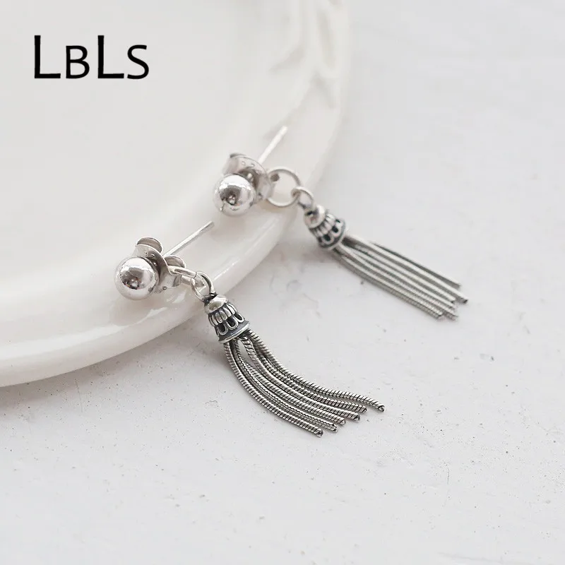 Висячие серьги из серебра 925 пробы в Корейском стиле|sterling silver dangle earrings|dangle drop