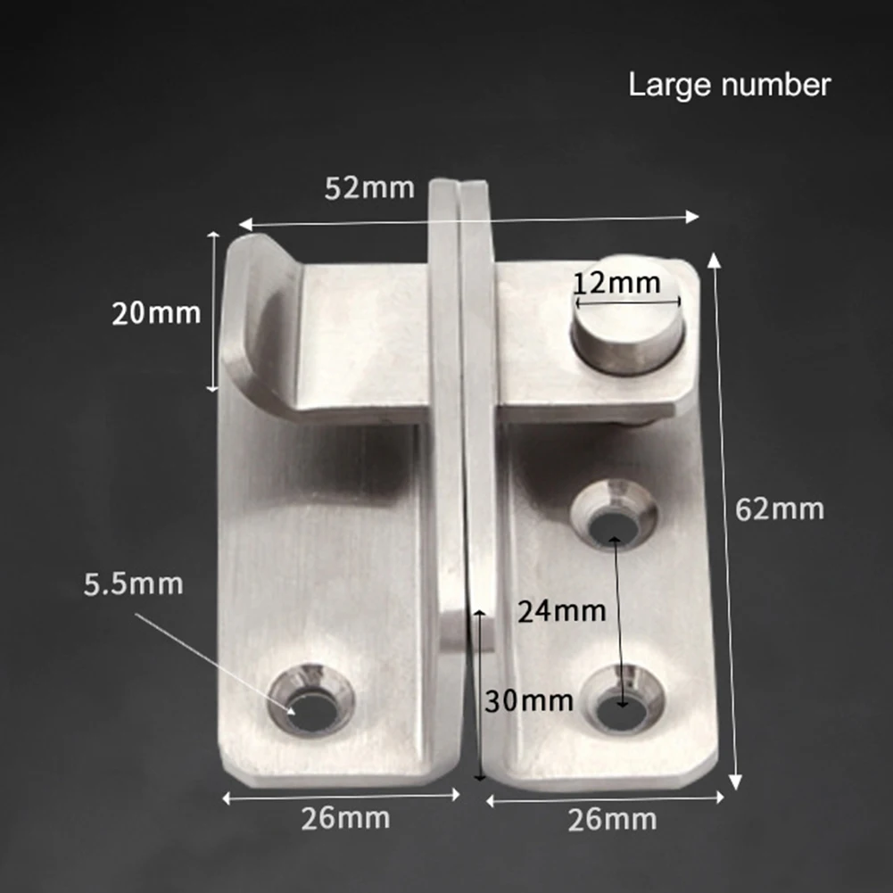 Утолщенные для дверного навесного замка Засов защелка из нержавеющей стали Детская безопасность безопасности защелка болт ограждения Лидер продаж