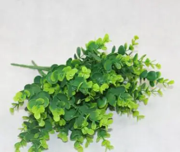 8 YO CHO Fausse Планте 7 вилок пластиковые поддельные Милан трава с лист Plantas Artificiales Para домашний сад Decoracion - Цвет: 8
