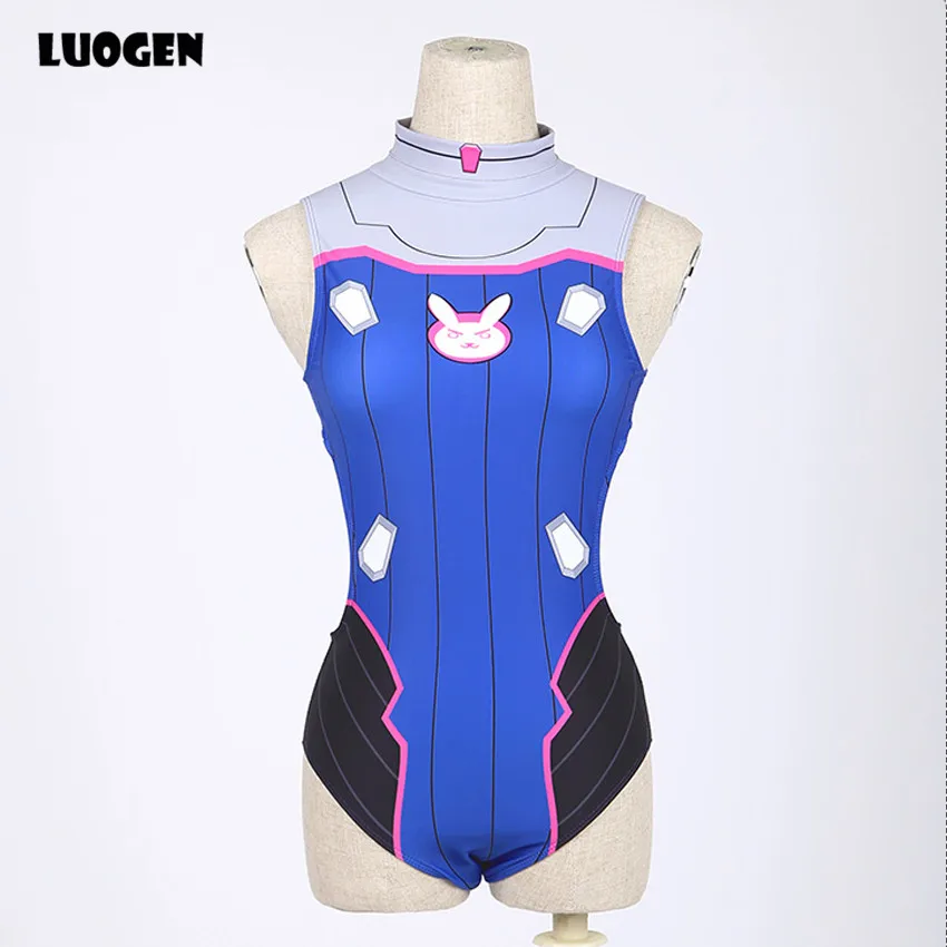 2018 сексуальные игры OW D.VA Dva Косплэй костюм купальники с изображением аниме