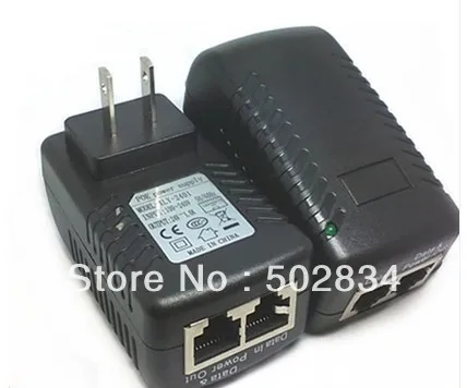 10 шт./лот 15В 1А US PoE Инжектор адаптер питания|15v 1a|adapter usus adapter |