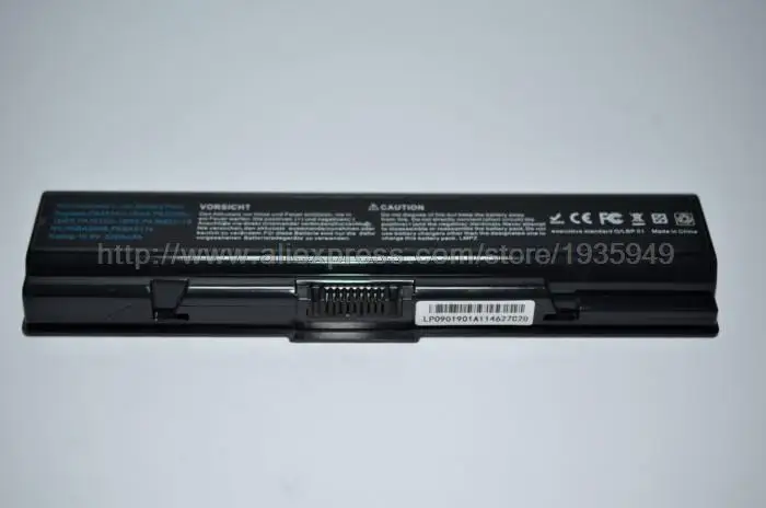 4400 мАч ноутбук аккумулятор для Toshiba PA3534U-1BAS PA3534U-1BRS PA3535U-1BRS PA3682U-1BRS PA3727U-1BRS PABAS098 PABAS173