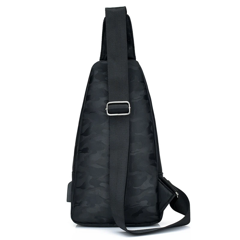 Рюкзак мужской из полиэстера с usb зарядкой на одно плечо защитой от кражи BP0207|backpack