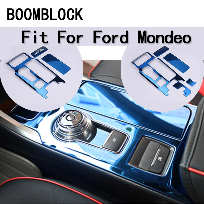 Автомобильный Стайлинг из нержавеющей стали наклейки для Ford Mondeo MK5 MKV 2017 2018