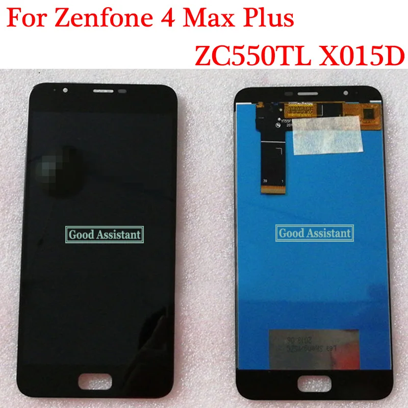 100% протестированный черный 5 дюймовый ЖК дисплей для ASUS Zenfone 4 Max Plus ZC550TL X015D +