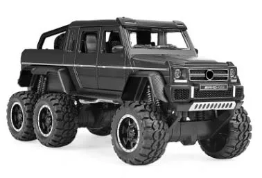 Черный 1:32 игрушечный автомобиль G63 F150 джип Металлический Игрушечный Автомобиль литые под давлением игрушечные транспортные средства модель автомобиля со звуком автомобильный светильник игрушки для детей Подарки - Цвет: Черный