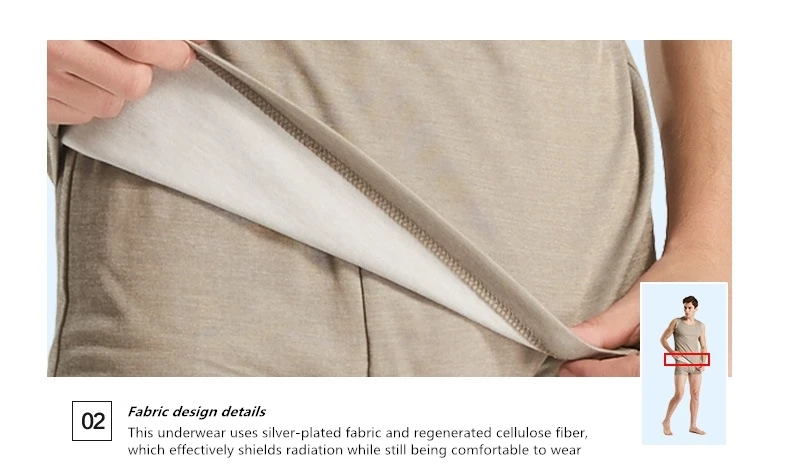 Radiation protective underwear,Silver fiber material,anti-electromagnetic radiation EMF shielding   sleeveless shirt