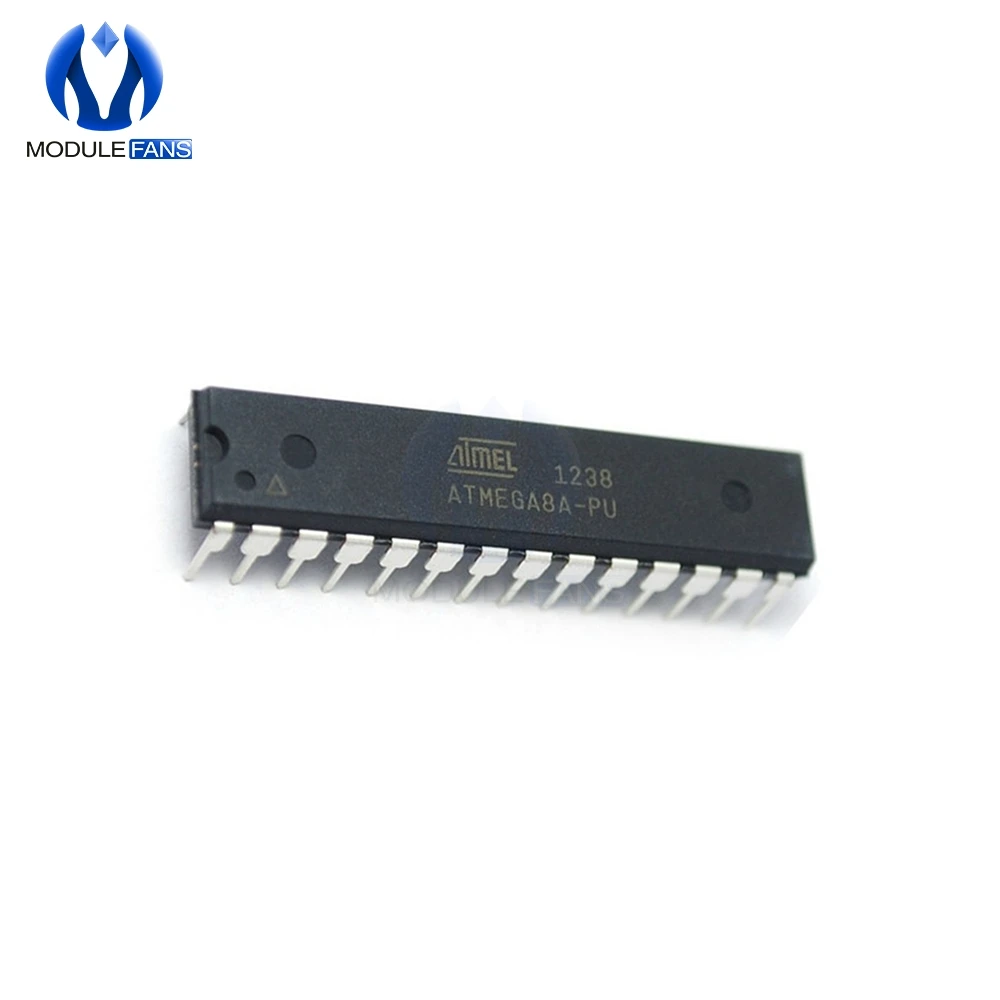 ATMEGA8A-PU ATMEGA8A MEGA8A DIP-28 8-бит с 8K байтами в системе программируемая вспышка ATMEGA8 DIP 28P 28pin