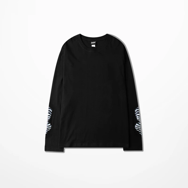 Корейская белая свободная футболка высокого качества Мужская хлопковая с