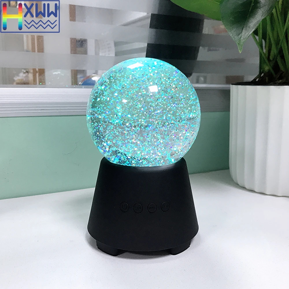 HXWW хрустальные Водяные Шарики светодиод со сменой цвета свет беспроводной