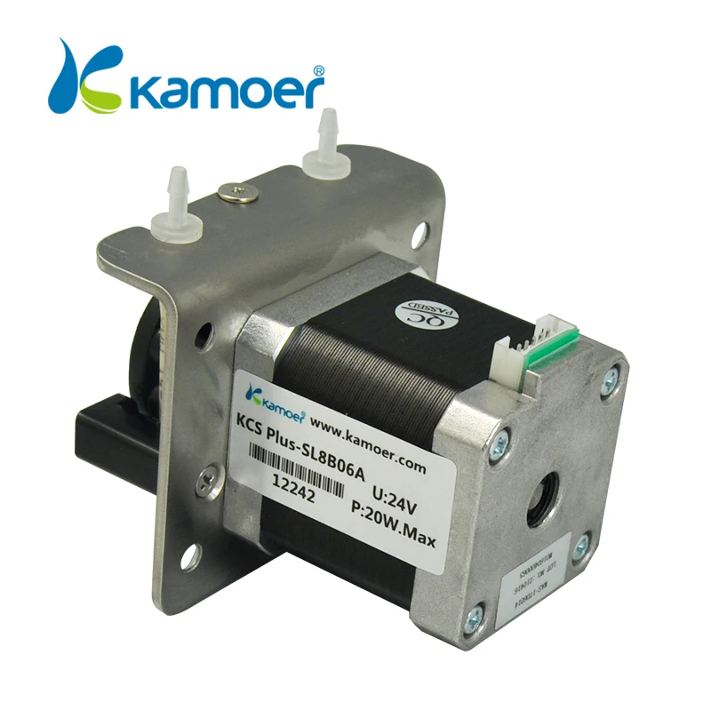 Kamoer KCS PLUS мини перистальтический насос с высокой точностью и шаговым двигателем(установка L платы