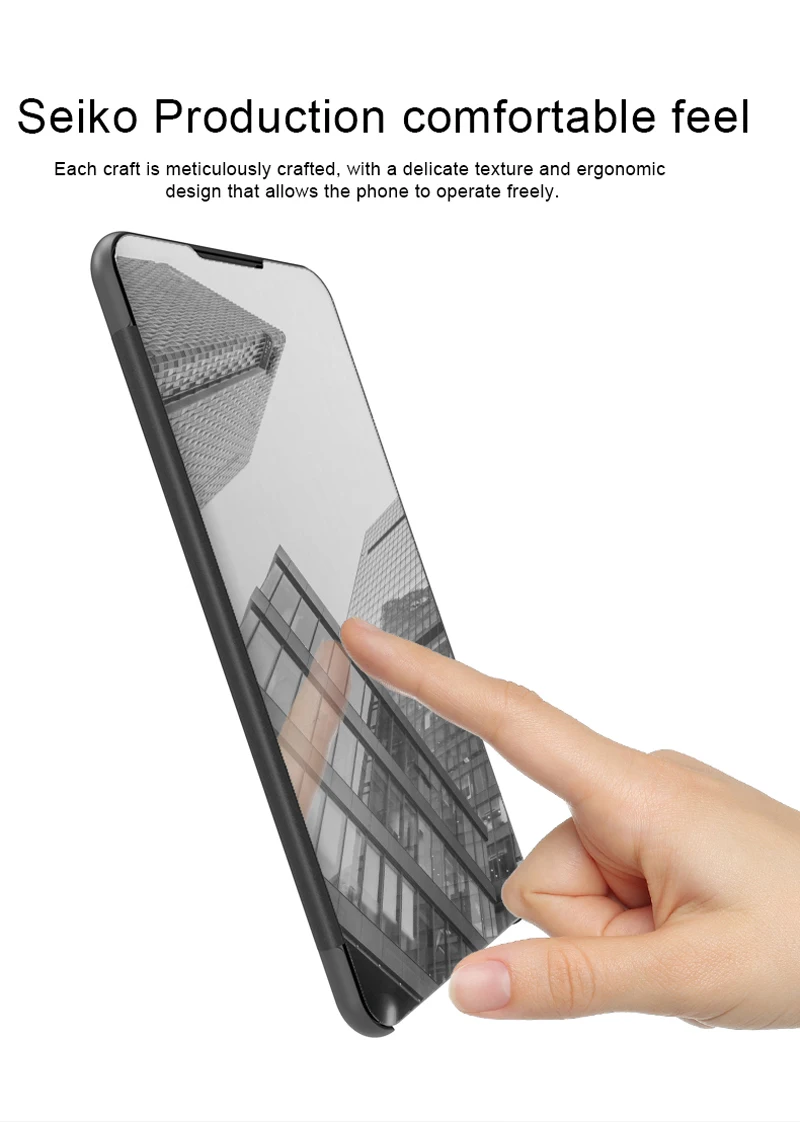 Зеркало View Flip смарт-чехол для телефона для huawei Honor P20 Pro P9 P10 плюс P8 Lite Коврики 8 9 10 20 Nova 3E 2i 3 3i кожаный чехол