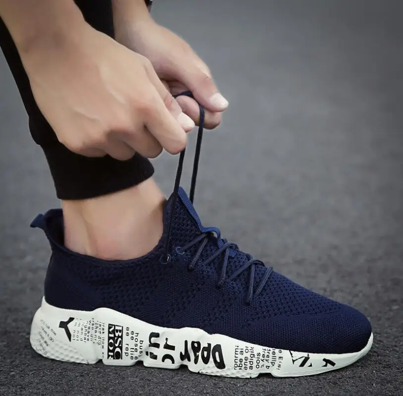 Woven Men Casual Shoes Breathable Male Tenis Masculino Zapatos Hombre Sapatos Outdoor Sneakers | Обувь
